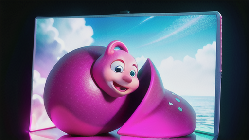 ハート形の指向性パターン