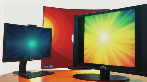 赤、青、緑の混ぜ合わせによる色の生成