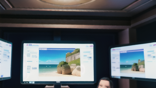 光軸が映像に与える影響