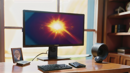 映画と動画における残像の利用