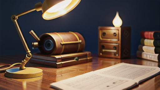 大道具と照明の仕込み