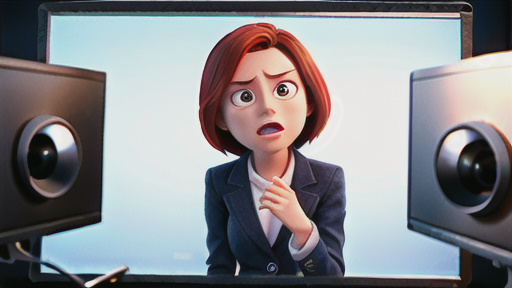 カメラポジションによる感情表現