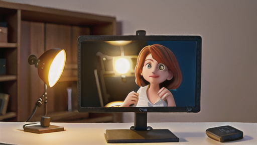 照明を担当するカメラマン