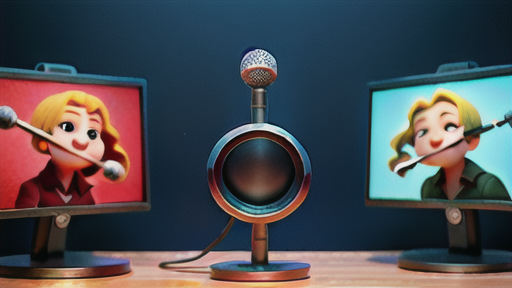 超指向性型のマイク（ガンマイク）